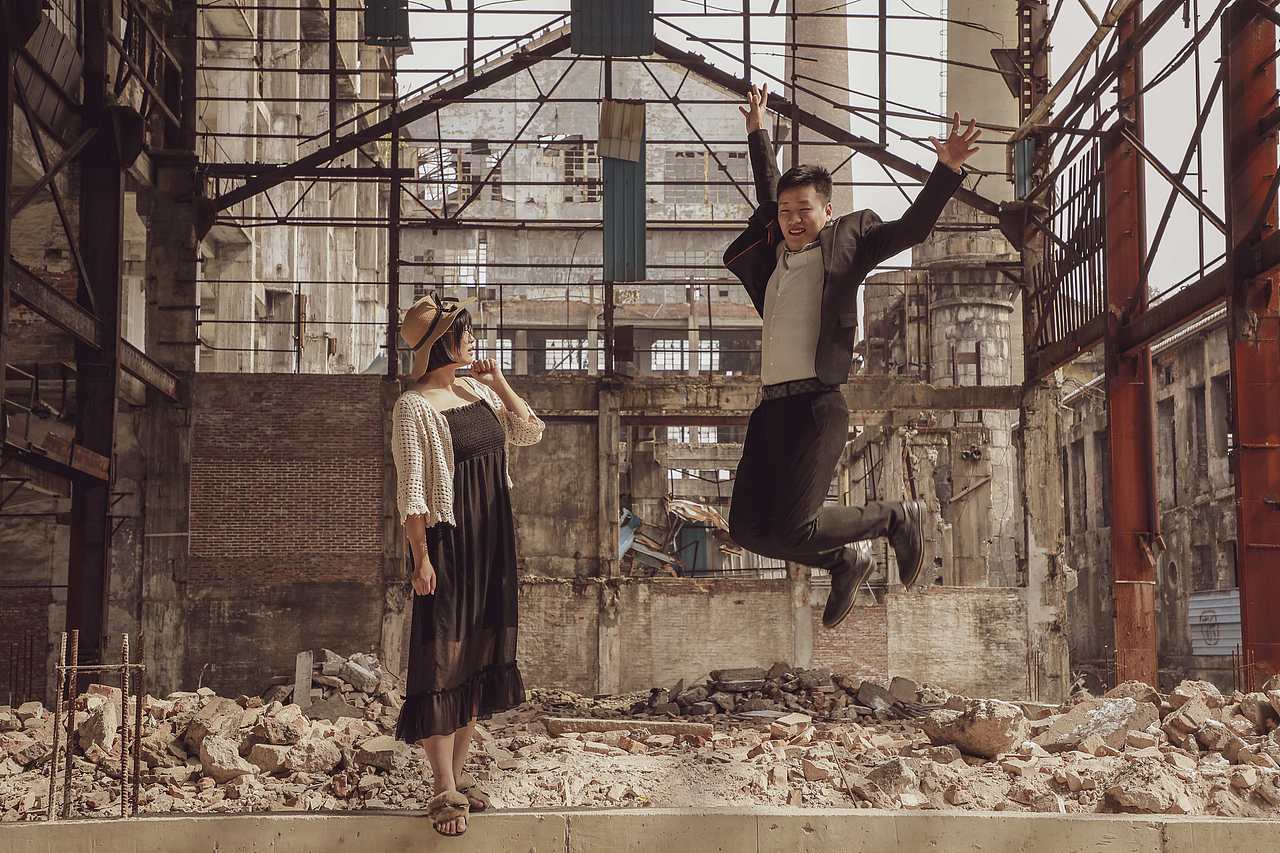 紫泥堂人像-模特广场舞带队大哥和小姐姐（图ZMTU3OTAxNzQ4） - 人像摄影 - 站酷设计师星玫原创素材 - 站酷ZCOOL