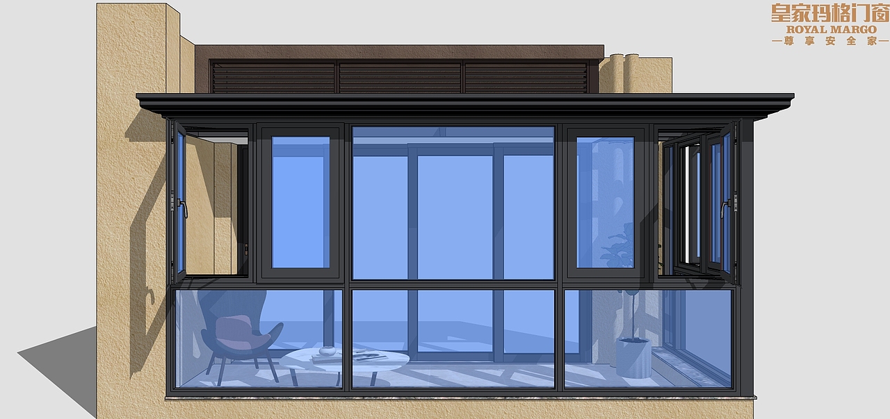 别墅阳光房（图ZMTkwNDk1OTQ4） - 建筑/空间 - 站酷设计师王旭伟原创素材 - 站酷ZCOOL