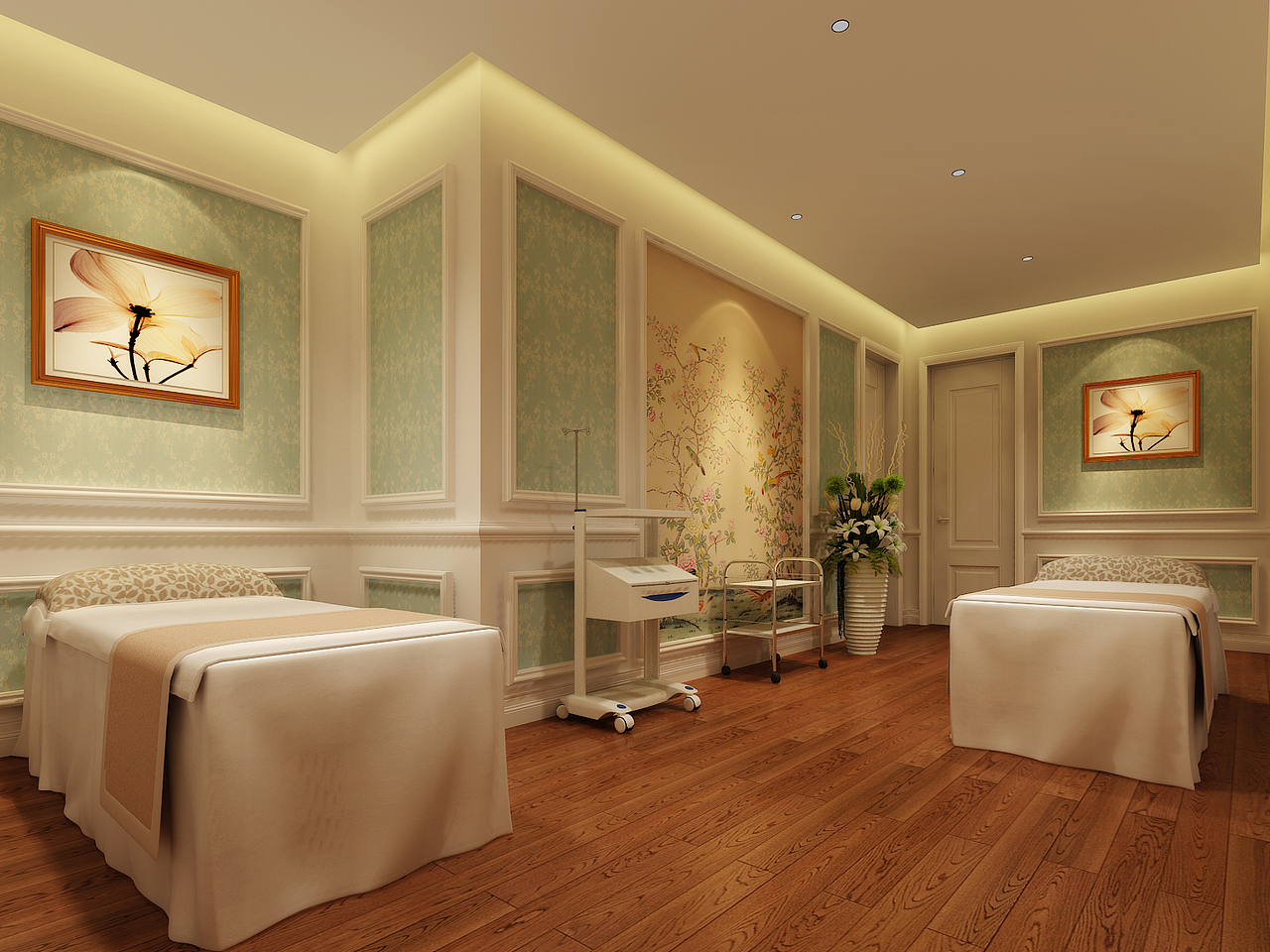 兰州环保时尚月子会所装修设计图