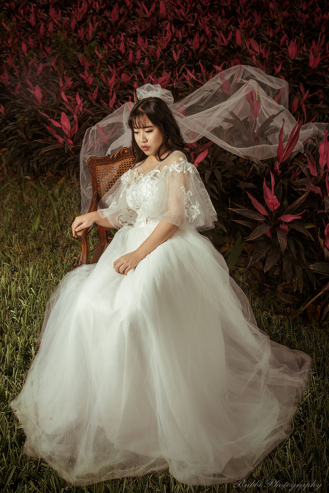 仙气逼人的婚纱照