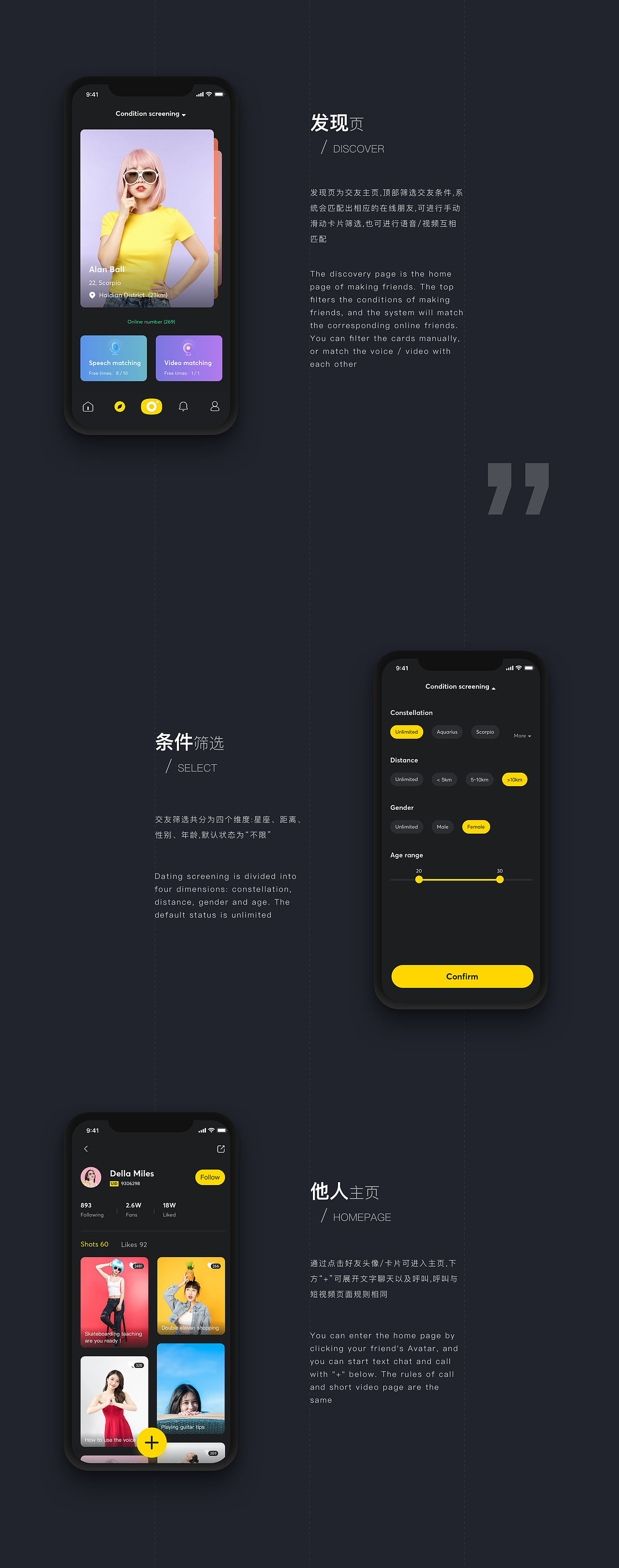 短视频项目复盘整理（图ZMTg1NDU4Mzg0） - APP界面 - 站酷设计师夜曲Jray原创素材 - 站酷ZCOOL