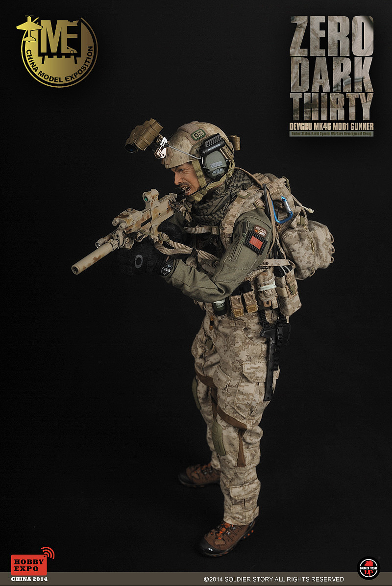 美军DEVGRU- MK46 MOD1机鎗手 -猎杀本拉登（图ZMTExMDE5Mjg0） - 手办/模玩 - 站酷设计师SoldierStory原创素材 - 站酷ZCOOL