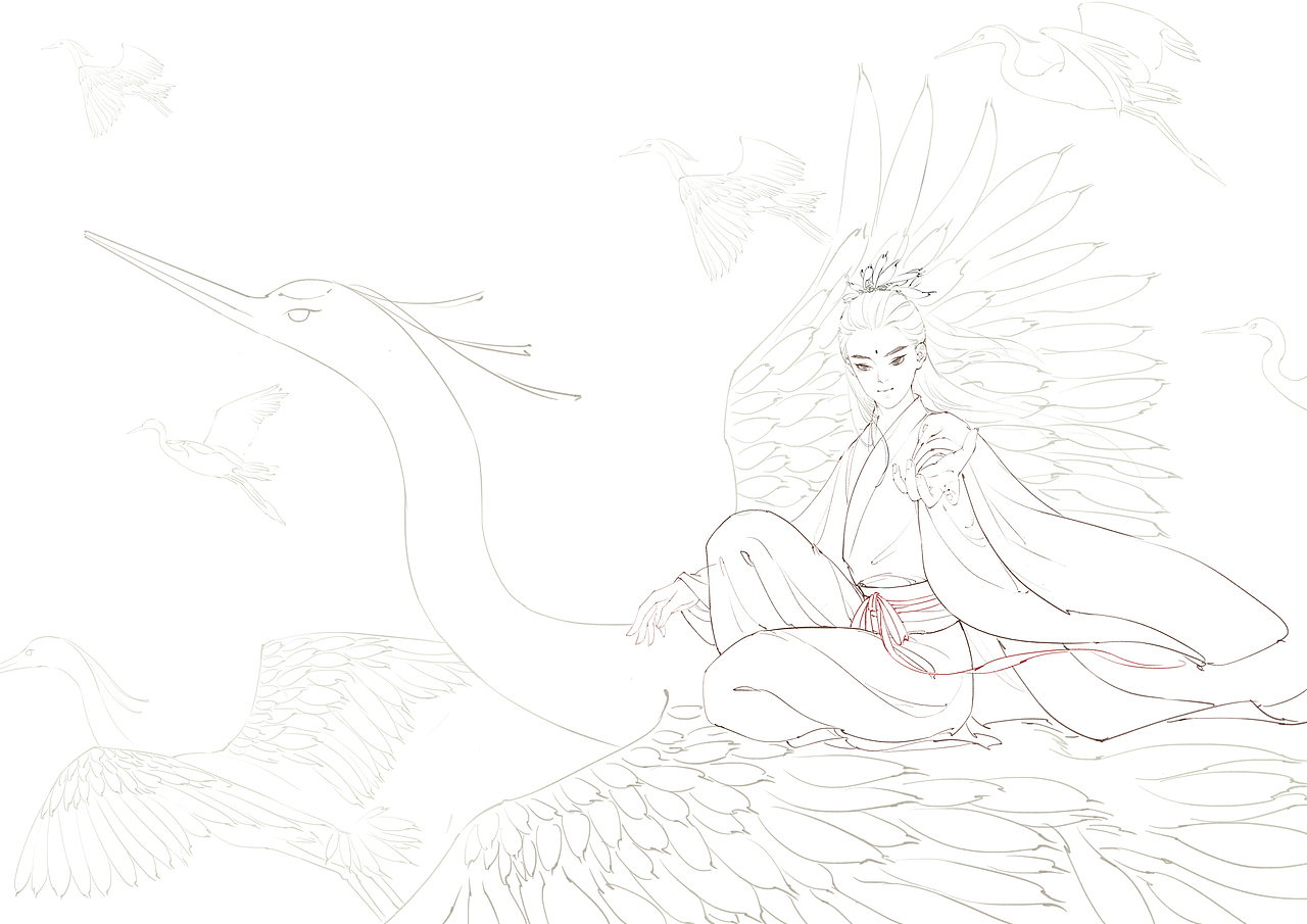 白龙（图ZMTAxMTc5MDA4） - 新锐潮流插画 - 站酷设计师珑玮w原创素材 - 站酷ZCOOL