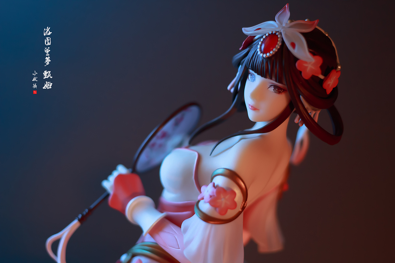 甄姬游园惊梦手办随拍