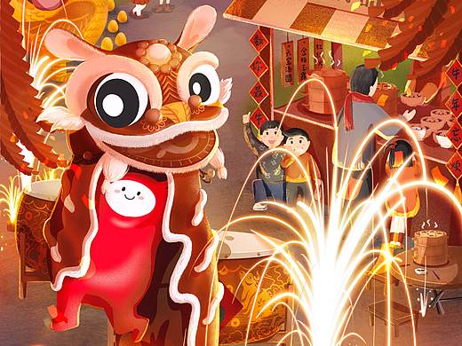 二〇二一半年总结之中国传统节日插画