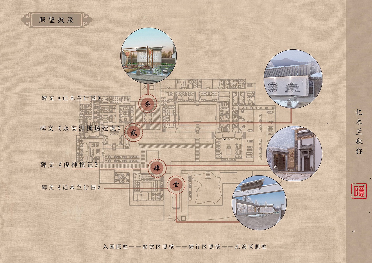 完整版毕业设计(木兰秋狝——满族风情骑行驿站设计)