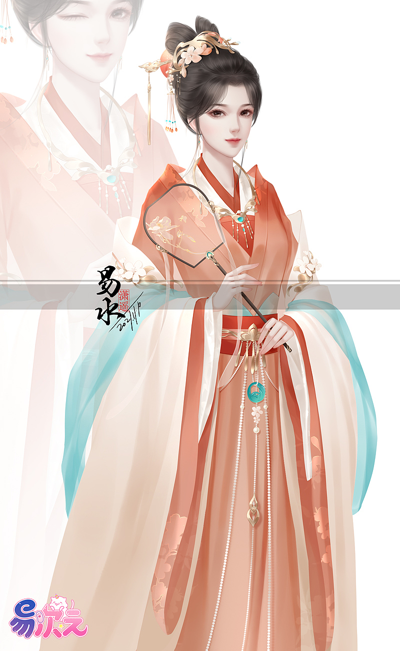 九个易次元素材库立绘