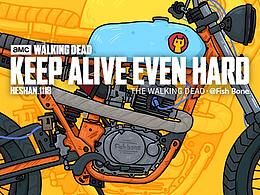 THE WALKING DEAD行尸走肉系列插畫(huà)