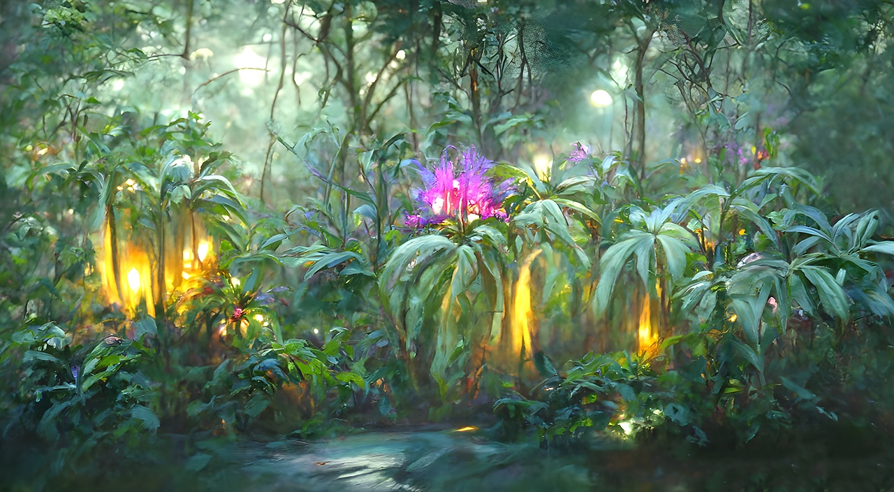 微光森林-ayu醒梦如画-4k-37/365（图ZMjk2MjQwMzAw） - 艺术插画 - 站酷设计师AYUS原创素材 - 站酷ZCOOL