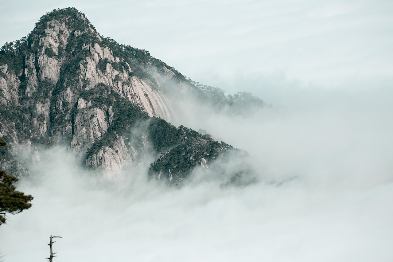 水墨黄山（图ZMjI1MDMwMDI4） - 风光摄影 - 站酷设计师峰景独好原创素材 - 站酷ZCOOL
