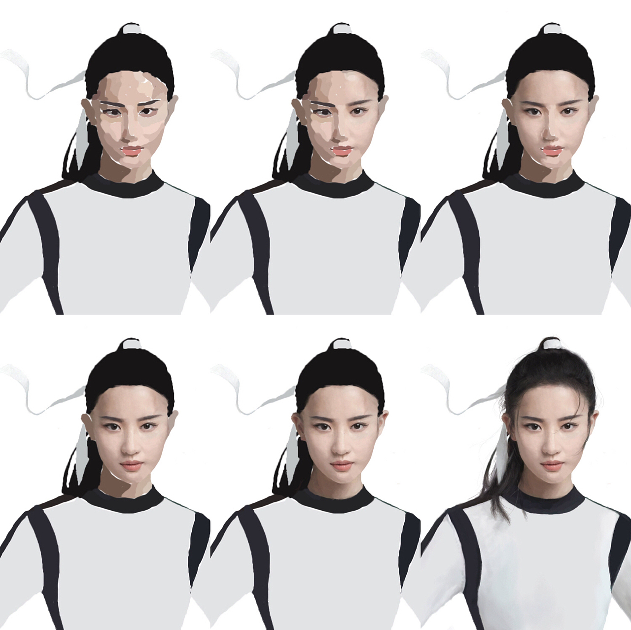 人物写实板绘创作