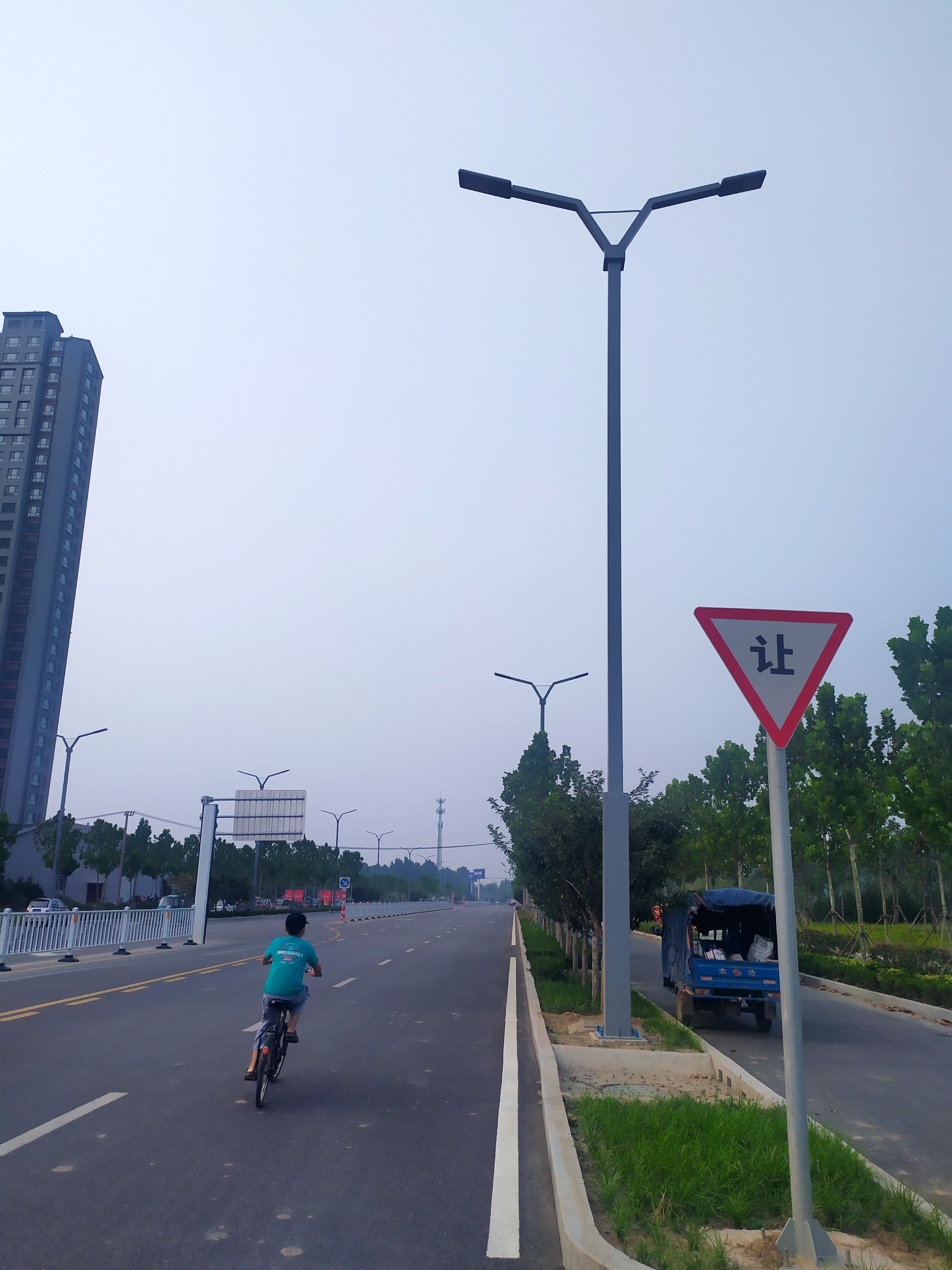 新型双臂路灯-12米14米双臂路灯【世博光电】