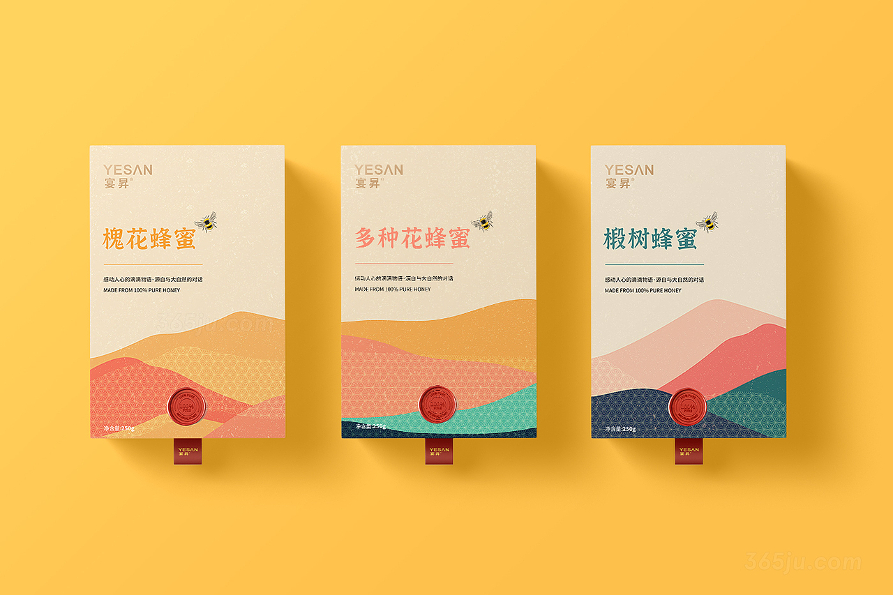 蜂蜜包装设计（图ZMjE3MzQ1NDE2） - 包装 - 站酷设计师Brandidea原创素材 - 站酷ZCOOL
