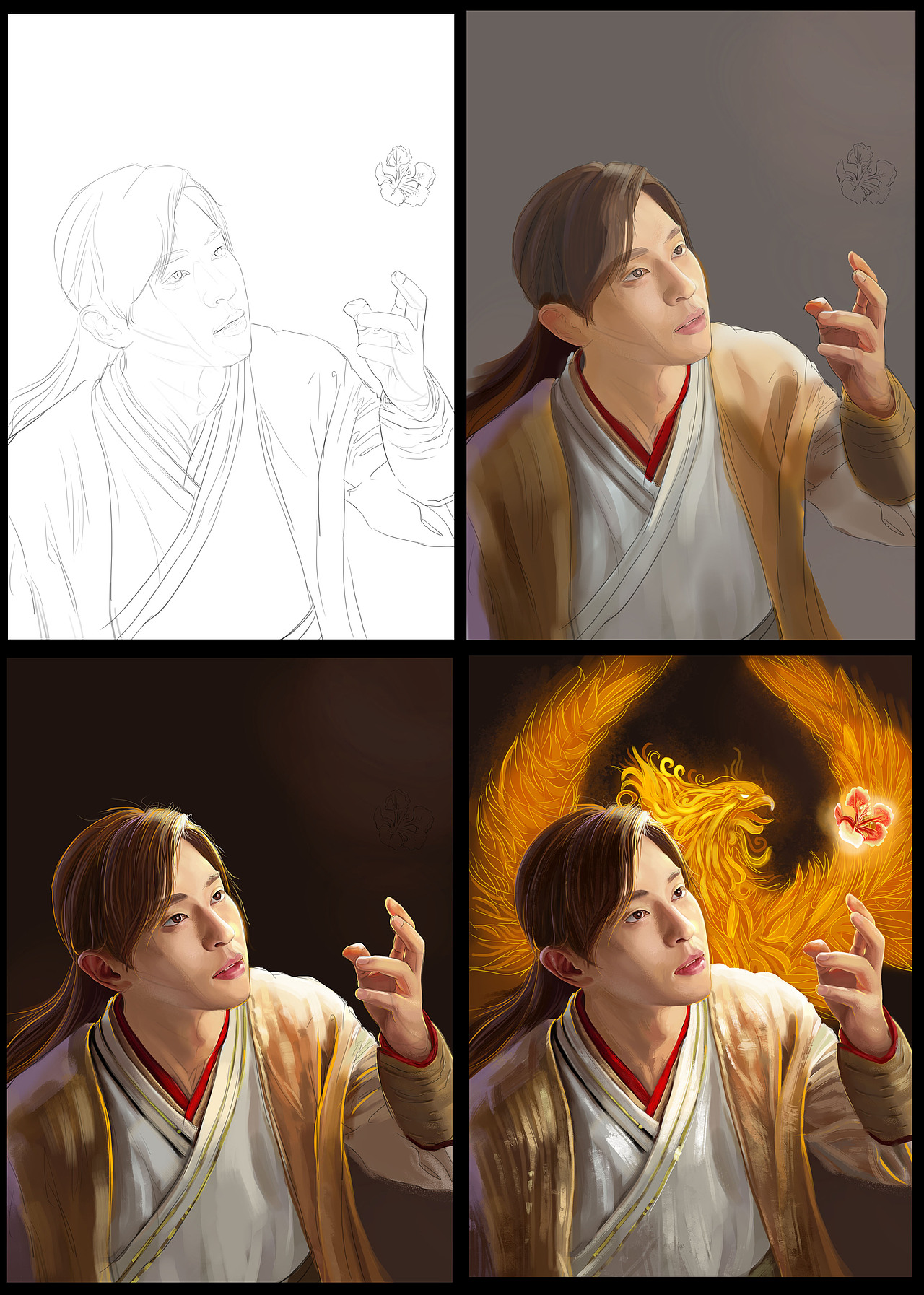 板绘人物"香蜜沉沉烬如霜之旭凤"