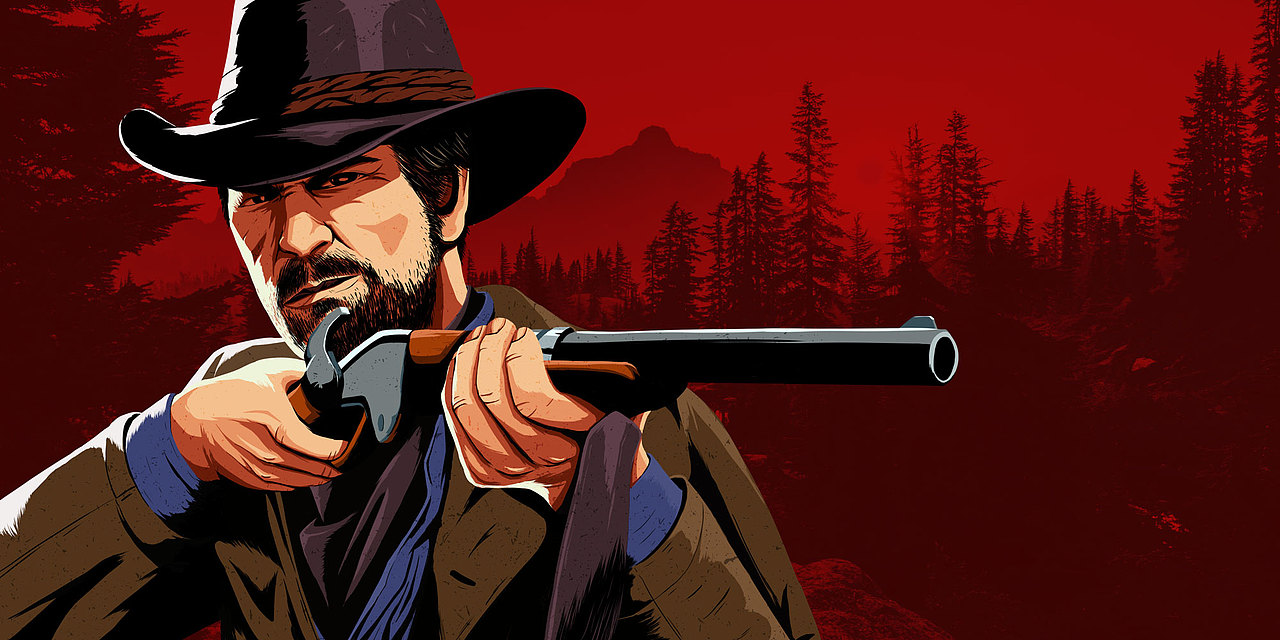 荒野大镖客2插画练习