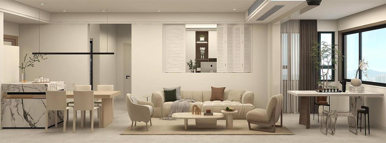 法式奶油风（图ZMzM2MjA0NTIw） - 家装设计 - 站酷设计师Bowy原创素材 - 站酷ZCOOL