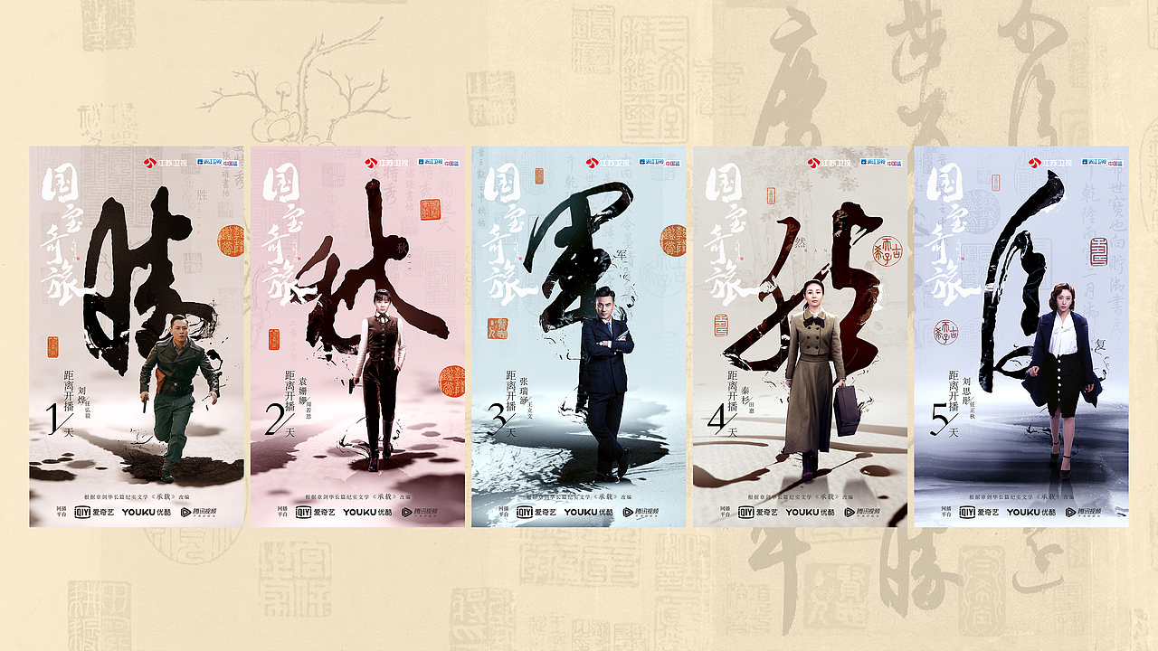 《国宝奇旅》宣传项目设计物料