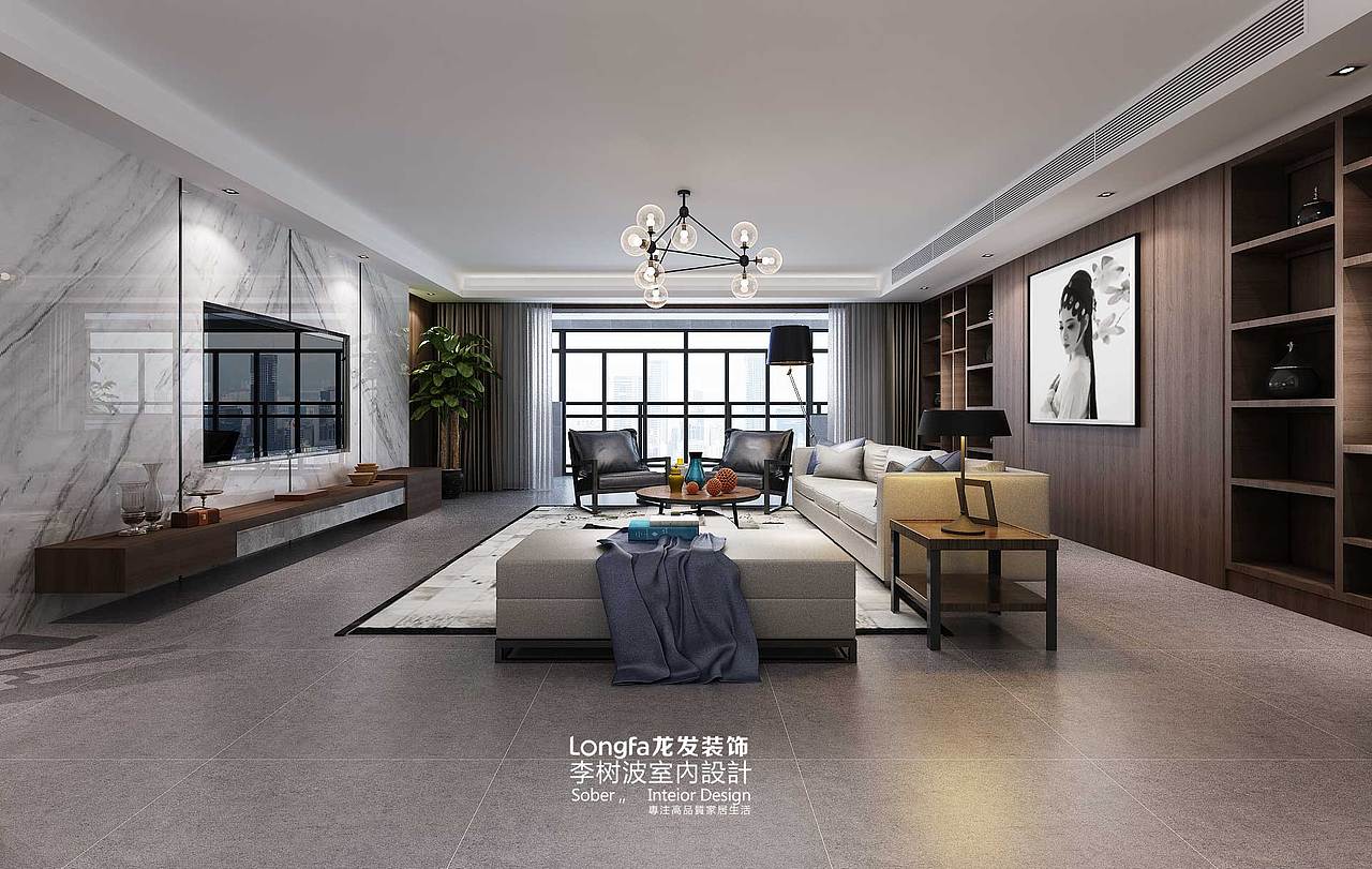 《精英主张风格之我们的婚房》室内设计