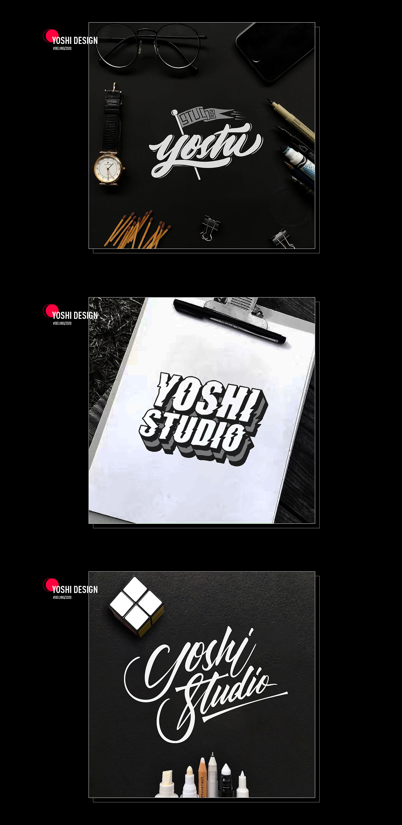 #YOSHI STUDIO 英文手绘字体集合（图ZMjA0OTk2NzIw） - 字体/字形 - 站酷设计师茶爷原创素材 - 站酷ZCOOL