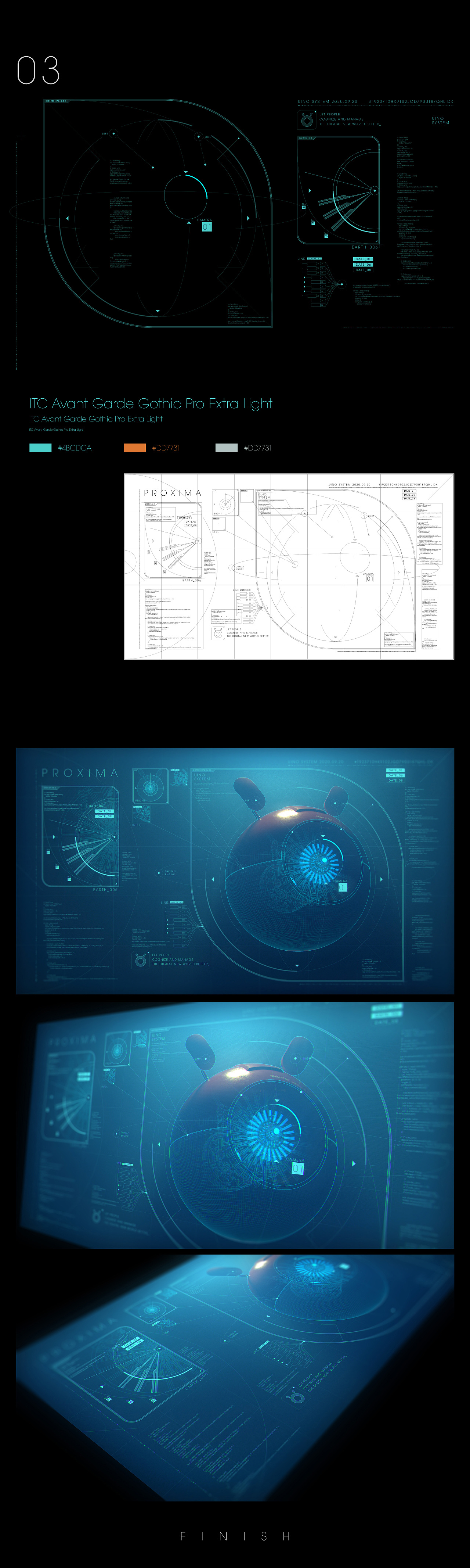 概念设计——科幻效果UI.01
