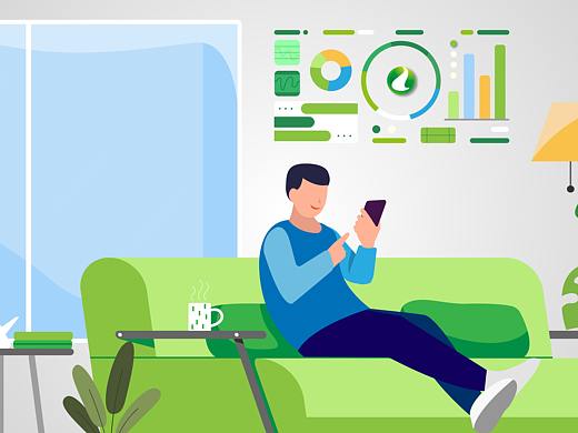 绿程优品-商家采购平台宣传MG动画（个人主页-ZNTgxNTI0MzI=） - Motion Graphic - 站酷设计师毛豆天空原创素材 - 站酷ZCOOL