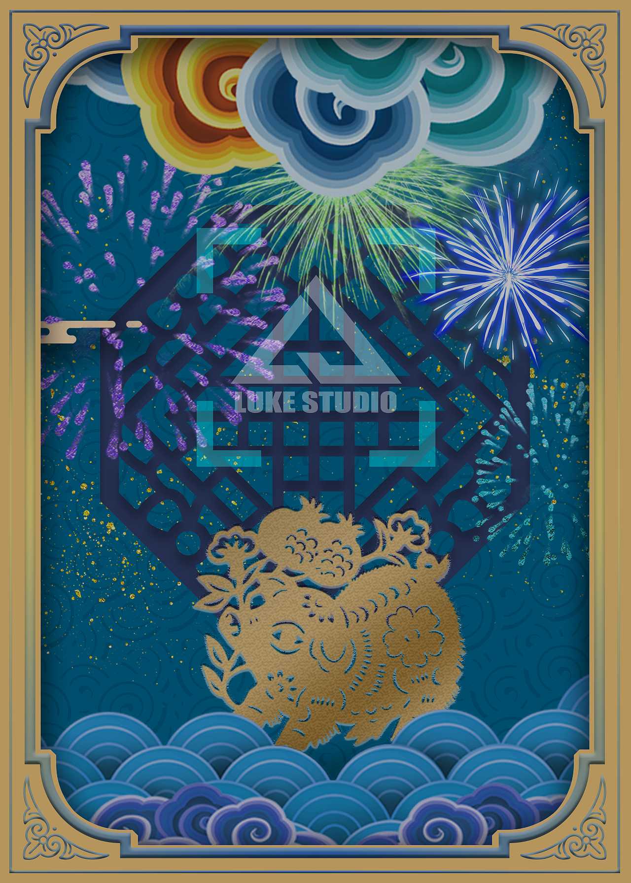 2019浙江卫视《王牌对王牌-第四季》舞台背景设计（图ZMTYzMjQ2MjEy） - 舞台美术 - 站酷设计师LUKE_STUDIO原创素材 - 站酷ZCOOL
