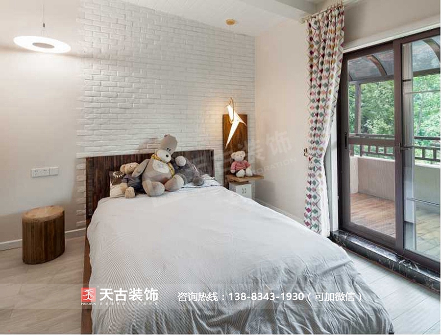 中安长岛别墅装修 现代简约风格实景图