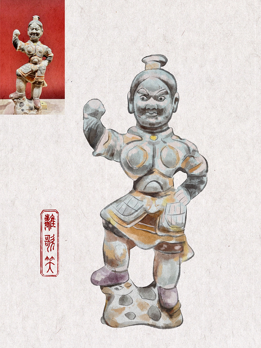 宁夏博物馆 | 文物插画（图ZMzY2MzA1NDcy） - 艺术插画 - 站酷设计师离歌笑z原创素材 - 站酷ZCOOL