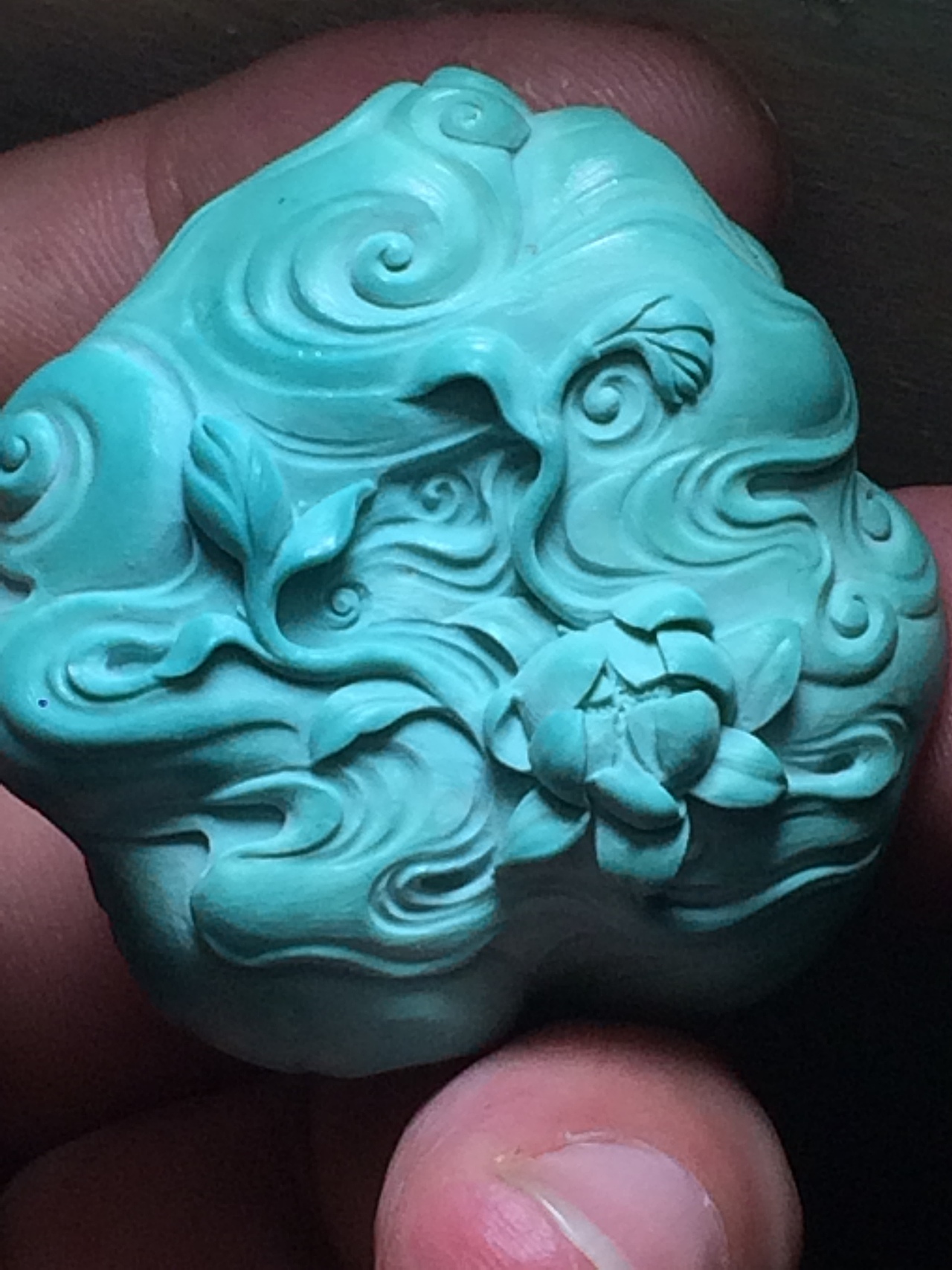 绿松石-《绿度母》