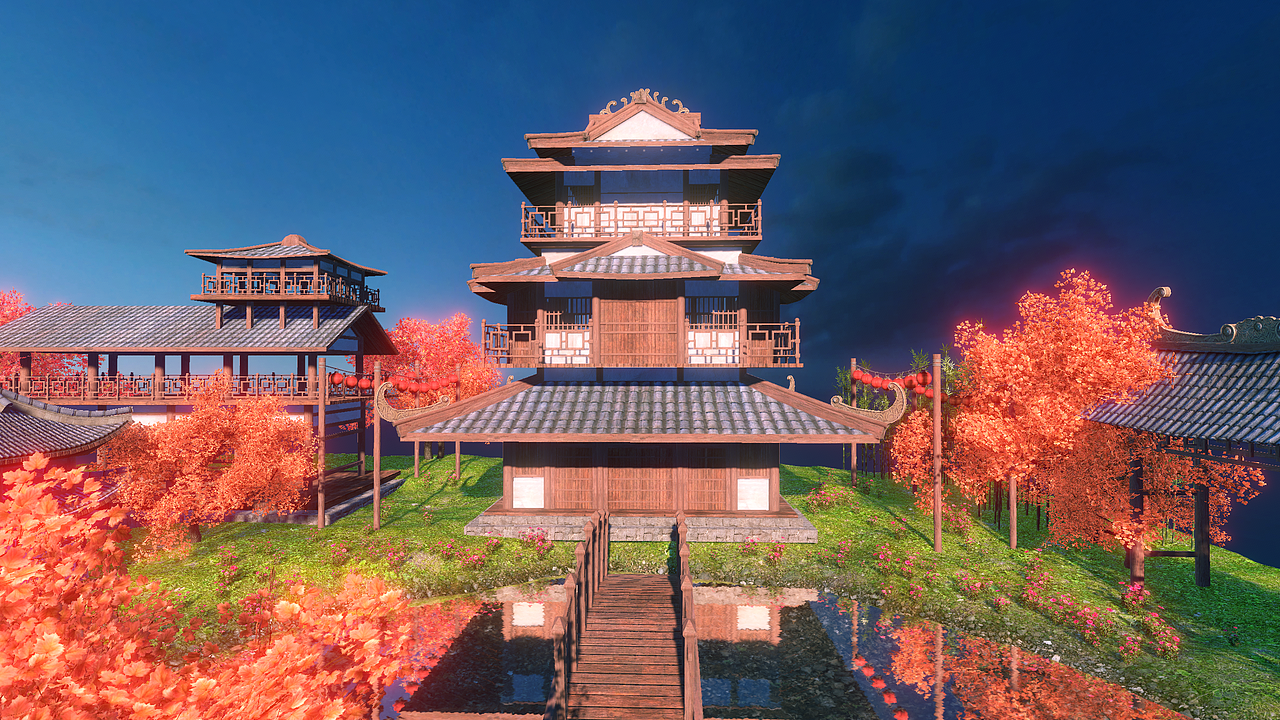 概念设计红尘客栈