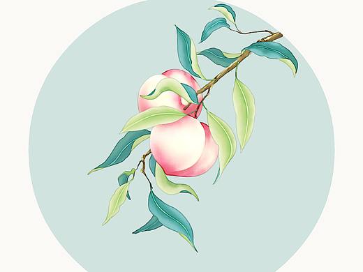 福果系列（个人主页-ZMzQzODIzMzI=） - 商业插画 - 站酷设计师美少女月野兔原创素材 - 站酷ZCOOL