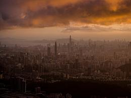 “鹦鹉”前夕鸟瞰鹏城