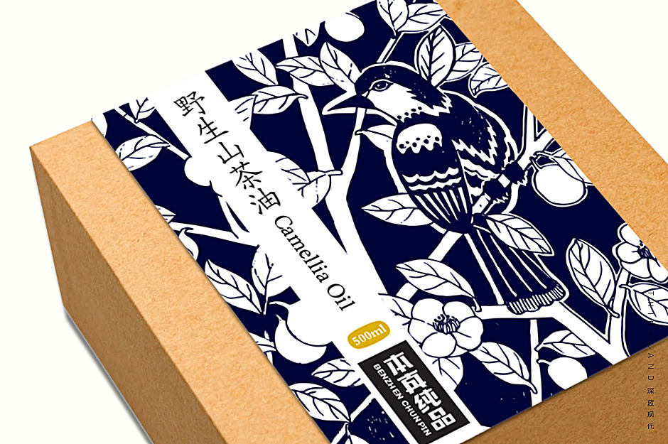 深蓝现代案例:本真纯品野生山茶油