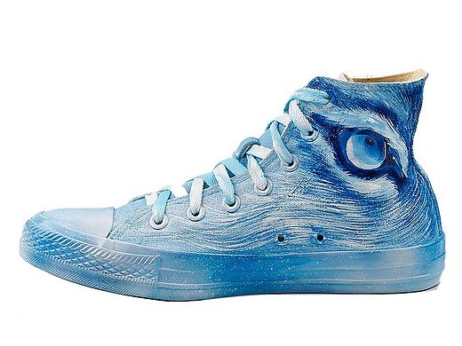 雪之虎高级手绘帆布鞋创作（个人主页-ZNDMyMzAwMjA=） - 其他手工艺 - 站酷设计师山野先生原创素材 - 站酷ZCOOL