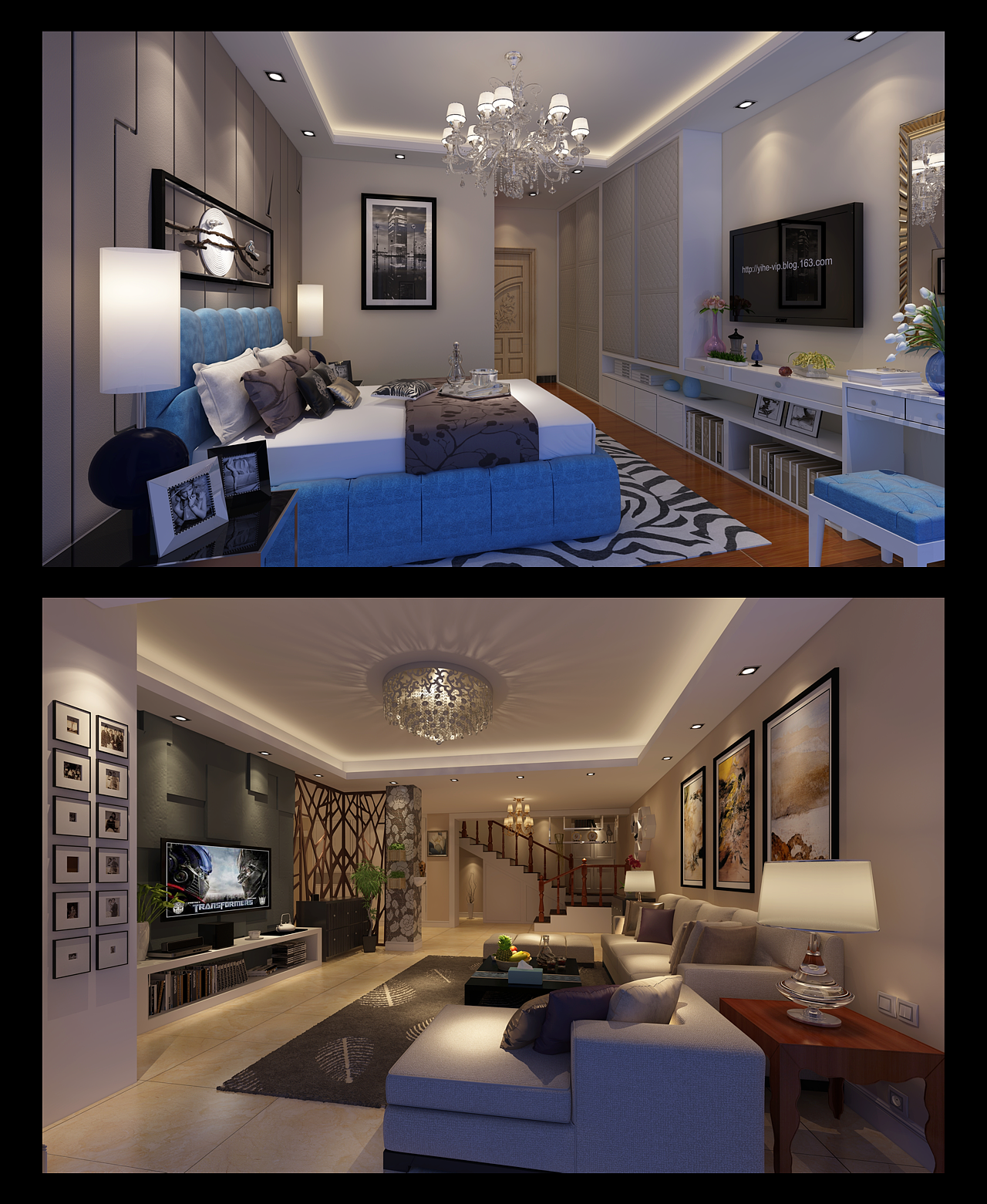 个人室内效果图合集