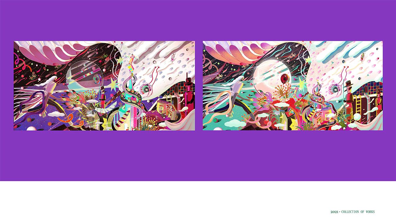 插画练习总结（图ZMjY3NDIwMjA4） - 创作习作 - 站酷设计师拾石子原创素材 - 站酷ZCOOL