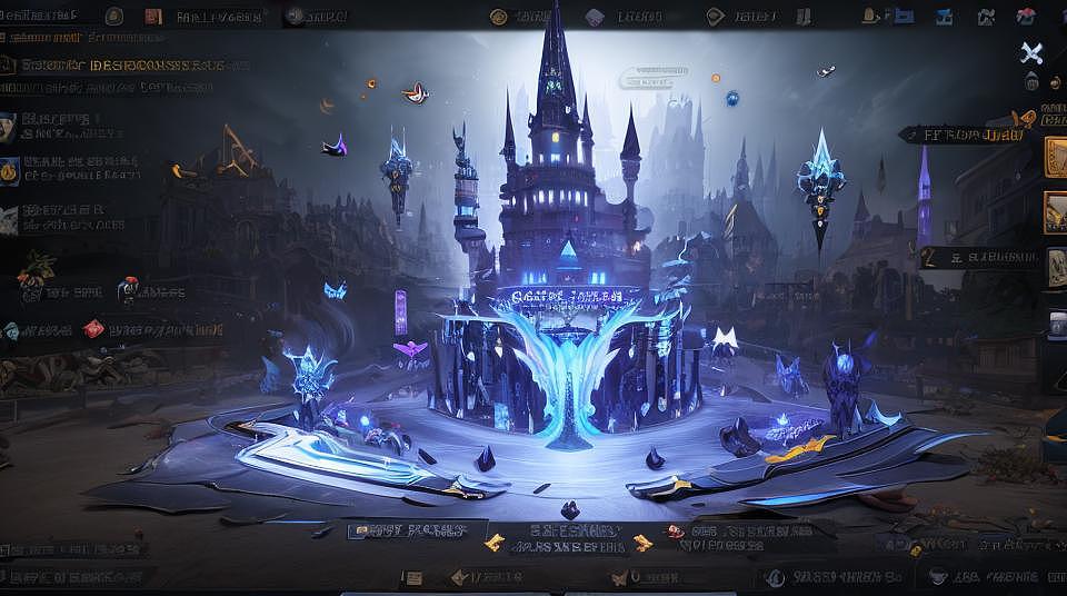 关于游戏UI界面的模型GameIconResearch_gui_Lora