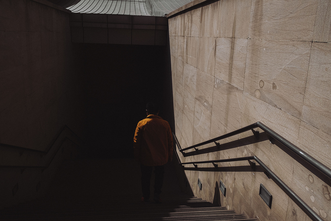 空旷的云冈石窟