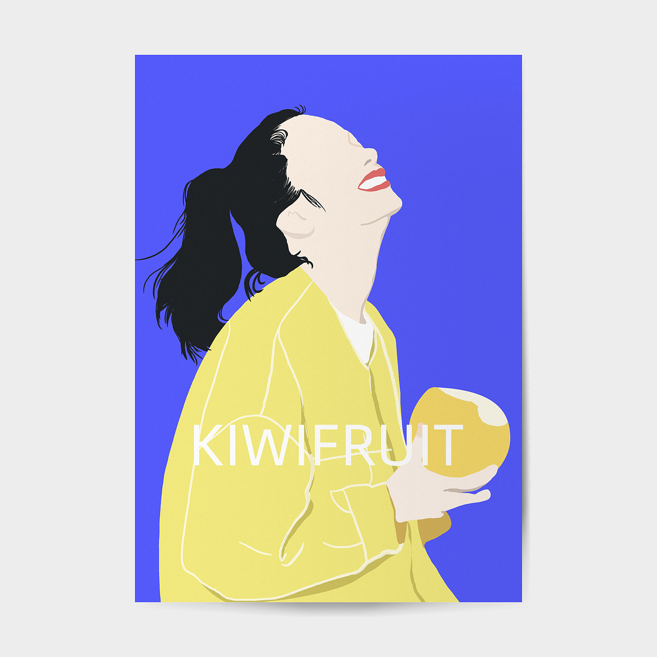 扁平風插畫裝飾畫——水果女孩系列（圖ZMjEwNjYxOTA0） - 新銳潮流插畫 - 站酷設(shè)計師奇兮原創(chuàng)素材 - 站酷ZCOOL