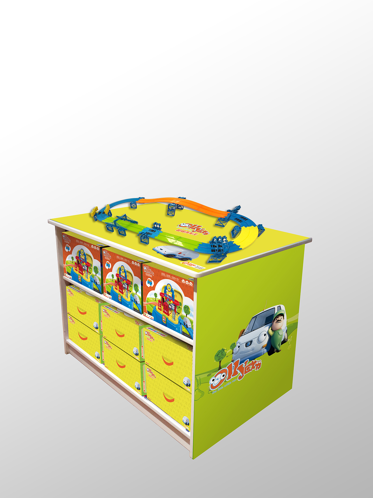 欧力玩具轨道车系列全案