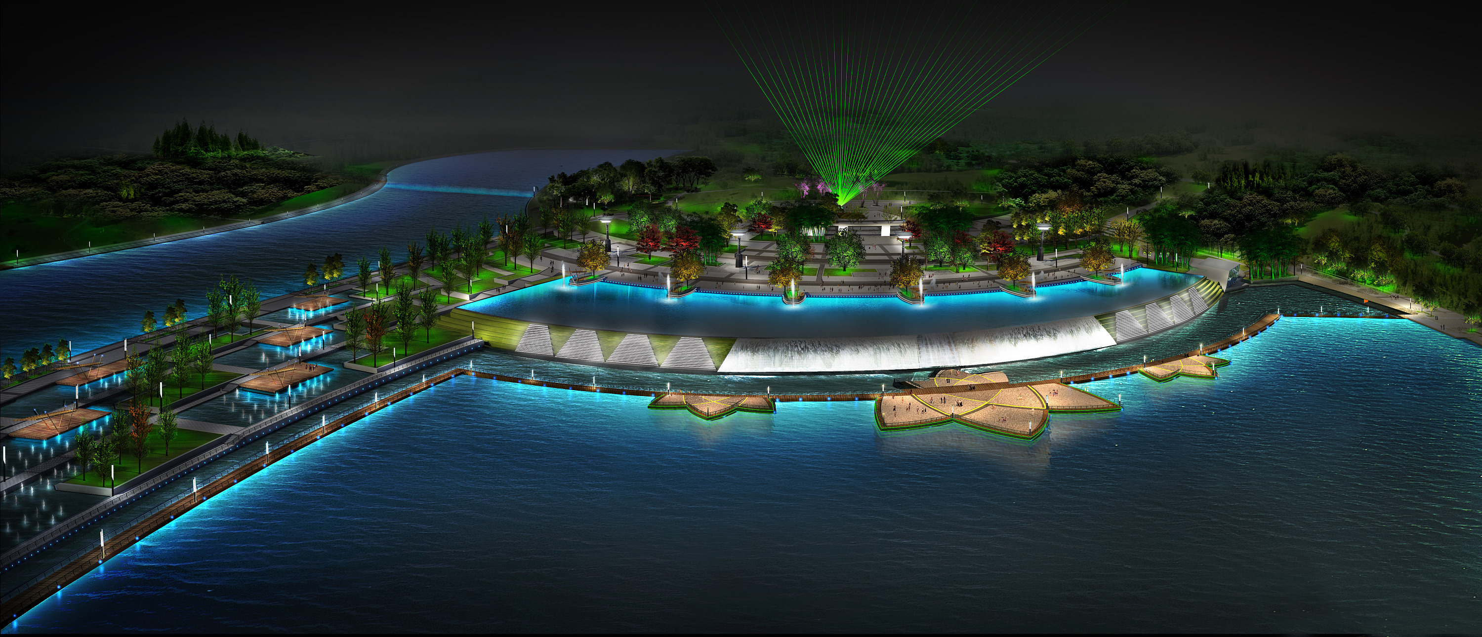 景观 建筑 水体综合|空间|景观设计|y小燕 - 原创作品 - 站酷 (zcool)