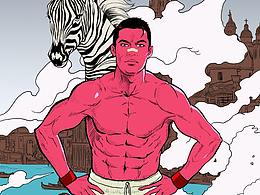 克里斯蒂亚诺·罗纳尔多×尤文图斯- 插画