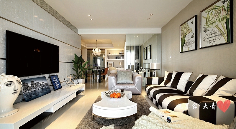 石家庄紫林湾115平米,进门的的瞬间就被深深吸引了