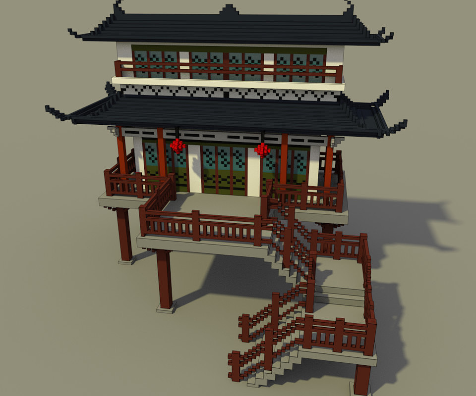 像素建筑（图ZMjI4NjI0NDY4） - 其他 - 站酷设计师FishNNN原创素材 - 站酷ZCOOL