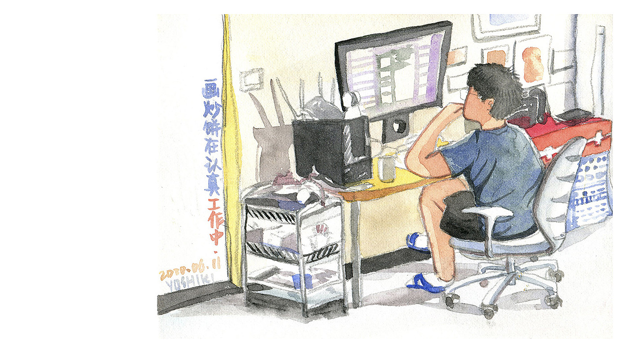 202006月在石家庄的写生之旅（图ZMjEyOTYzNTQ4） - 创作习作 - 站酷设计师yoshiki的战斗机原创素材 - 站酷ZCOOL