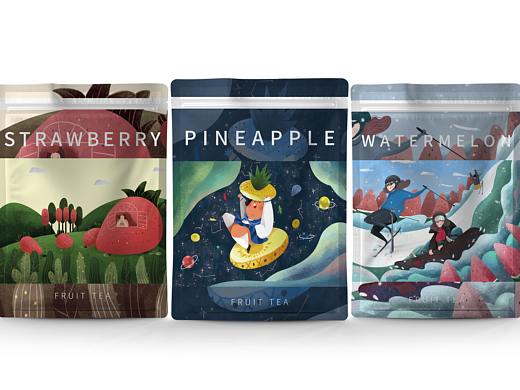 水果茶包装