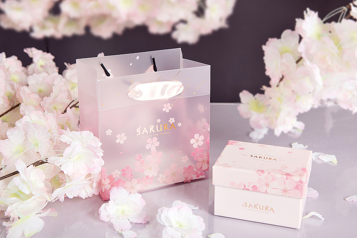 【方森园】浪漫樱花包装设计——《星夜之樱》系列 