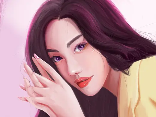 画一个名媛