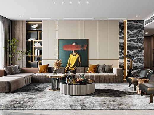 简洁+轻奢,打造高颜值个性之家!