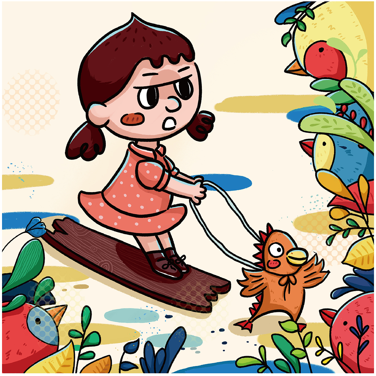 #2019青春答卷#（图ZMTYxNzM1NTgw） - 儿童插画 - 站酷设计师好嘢原创素材 - 站酷ZCOOL